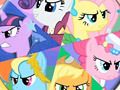 Mchezo Pony pande zote puzzle  online