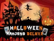 Mchezo Halloween Mahjong Deluxe online