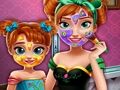 Mchezo Ice Princess Mama Mama makeover halisi  online