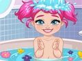 Mchezo Moody Ally Baby Bath online