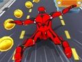Mchezo Subway Run Superhero Robot online