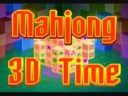 Mchezo Wakati wa Mahjong 3D  online