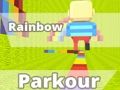 Mchezo KOGAMA Upinde wa mvua Parkour  online