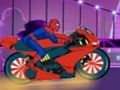 Mchezo Spiderman Moto Racer online
