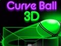 Mchezo Mpira wa Curve 3D  online
