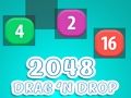 Mchezo 2048 buruta 'na uangushe  online