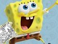Mchezo Sponge kwenye Kitabu cha Kuchorea cha Run  online