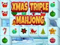 Mchezo Xmas mara tatu Mahjong  online