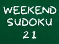 Mchezo Wikendi Sudoku 21  online