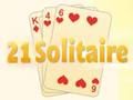 Mchezo 21 Solitaire online
