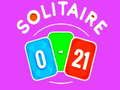 Mchezo Solitaire 0-21 online