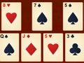 Mchezo Solitaire juu na chini  online