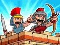 Mchezo Dola kukimbilia Roma Wars Tower Defense  online
