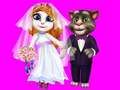 Mchezo Kuzungumza Honeymoon ya kigeni ya Tom Angela  online