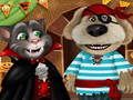 Mchezo Kuzungumza na Tom na Angela Halloween Party  online