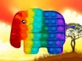 Mchezo Wanyama Pori Pop Ni Jigsaw  online