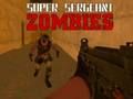 Mchezo Zombies Super Sajini  online