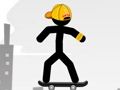 Mchezo Skater ya Stickman  online