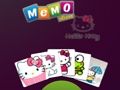 Mchezo Hello Kitty: Memo Deluxe online