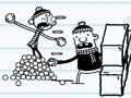 Mchezo Mapigano ya theluji ya StickMan  online