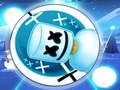 Mchezo Hop Ball 3D: Mpira wa Kucheza kwenye Barabara ya Tiles ya Marshmello  online
