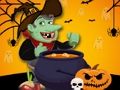 Mchezo Mchezo wa Mchawi wa Neno la Halloween  online