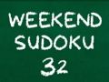Mchezo Wikendi ya Sudoku 32  online