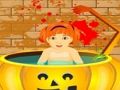 Mchezo Kuoga kwa Mtoto mdogo wa Halloween  online