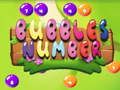 Mchezo Nambari ya Bubbles  online