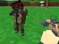 Mchezo Blocky Zombie Na Gari Risasi  online
