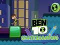 Mchezo Ben 10 Mchezo wa Skateboarding  online