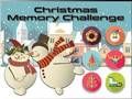 Mchezo Changamoto ya Kumbukumbu ya Krismasi  online
