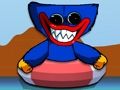 Mchezo Muda wa Kucheza wa Poppy: Huggy Waggy Surfer  online