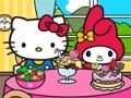 Mchezo Mkahawa wa Hello Kitty na Marafiki  online