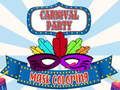 Mchezo Upakaji rangi wa Mask ya Carnival Party  online
