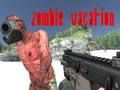 Mchezo Likizo ya Zombie  online