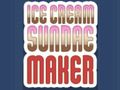 Mchezo Muumba wa Ice Cream Sundae  online