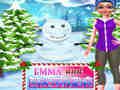 Mchezo Emma na Snowman Krismasi  online