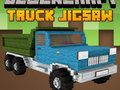 Mchezo Jigsaw ya lori la Blockcraft  online