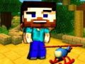 Mchezo Adventure ya helikopta ya Mineblock  online