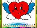 Mchezo Upendo Pendekezo Coloring  online