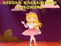 Mchezo Kuchorea kidogo kwa Ballerinas  online