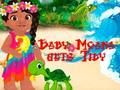 Mchezo Mtoto Moana anakuwa nadhifu  online