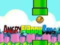 Mchezo Ndege Flappy wenye hasira  online