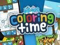Mchezo Hello watoto Coloring Time  online
