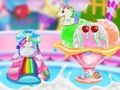 Mchezo Unicorn Ice cream mahindi mahindi online