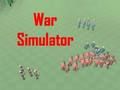 Mchezo Simulator ya Vita  online