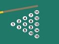Mchezo Billiard Mipira 15  online