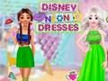 Mchezo Nguo za Neon za Disney  online