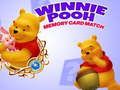 Mchezo Mechi ya Kadi ya Kumbukumbu ya Winnie Pooh  online